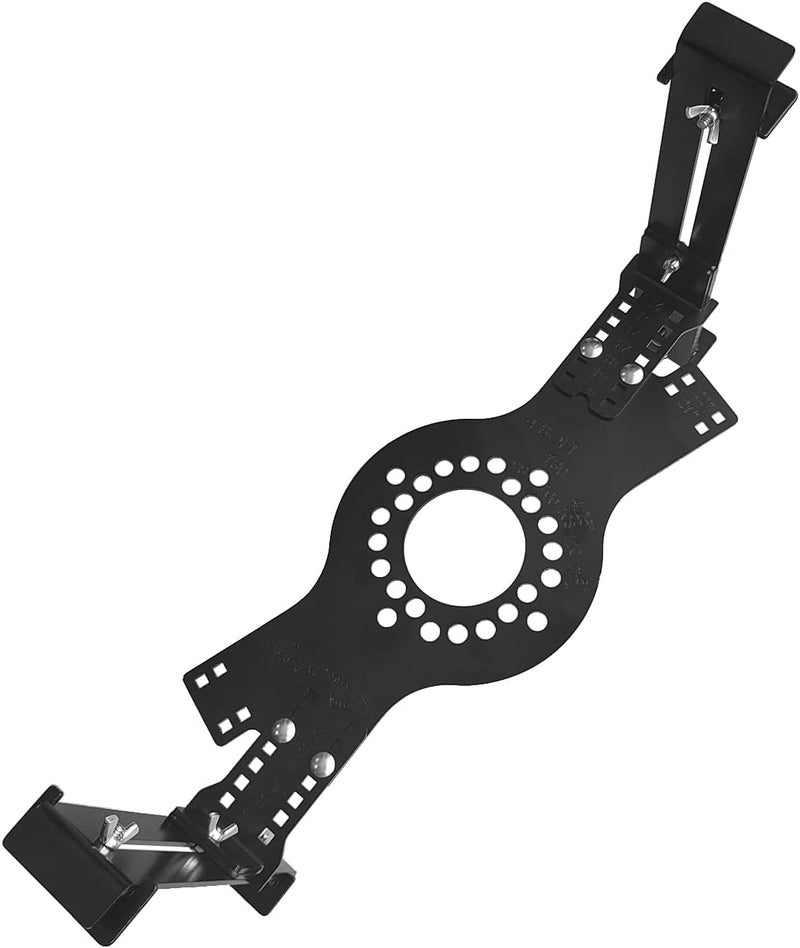 UINIEBOOM 14"-22" Wheel Fitment Simulator Tool, Tire Size Fit Test Measuring Mockup, 4-Lug Pattern Wheel Installation Kits - Image 3